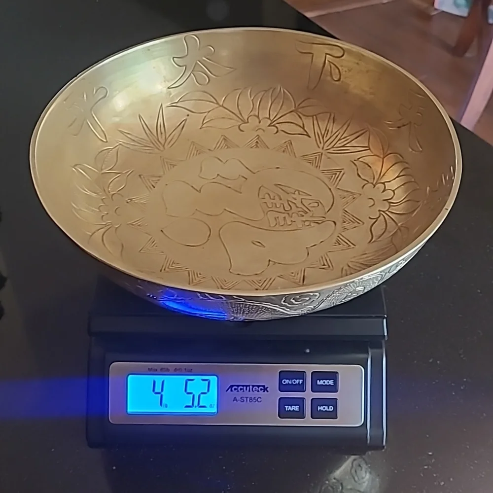 🐉Asian Dragon Heavy Brass Bowl